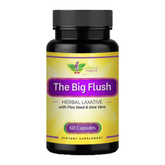 The Big Flush™ Herbal Laxative w/ Flaxseed & Aloe Vera!